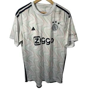 MEN'S FC AJAX AMSTERDAM FOOTBALL SOCCER JERSEY SHIRT AWAY 2023 2024 ADIDAS 2XL